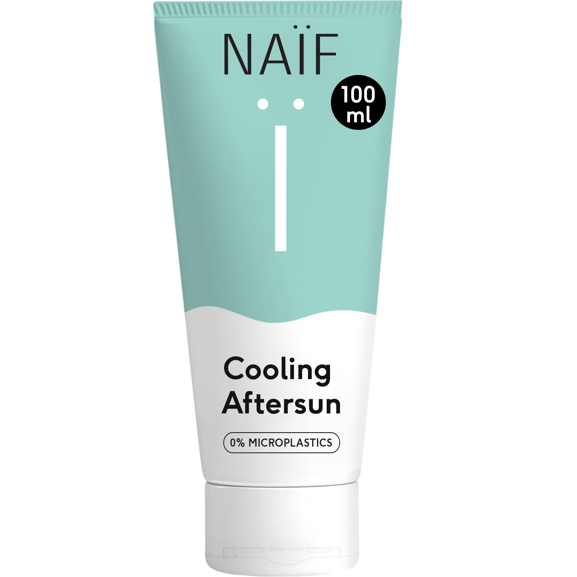 Naïf - After-Sun Gel Rafraîchissant à l'Aloe Vera - Vegan, Sans Microplastiques, 100 ml - Hydratant Apaisant